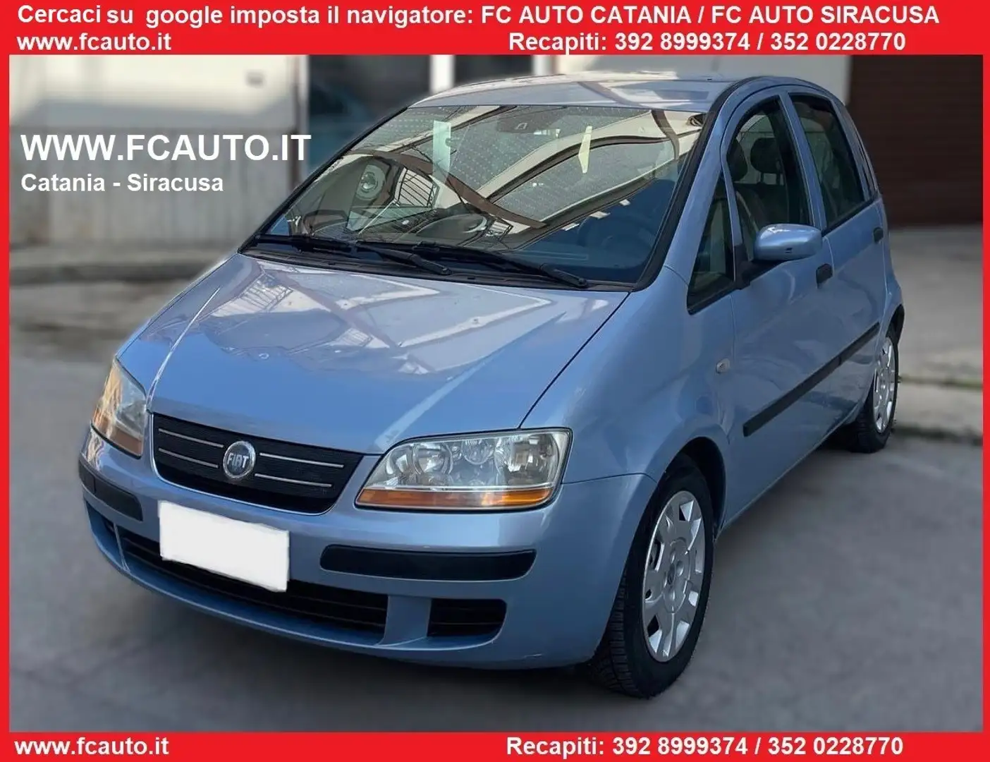 Fiat Idea 1.3 Multijet 16V 90 CV Emotion Bleu - 1