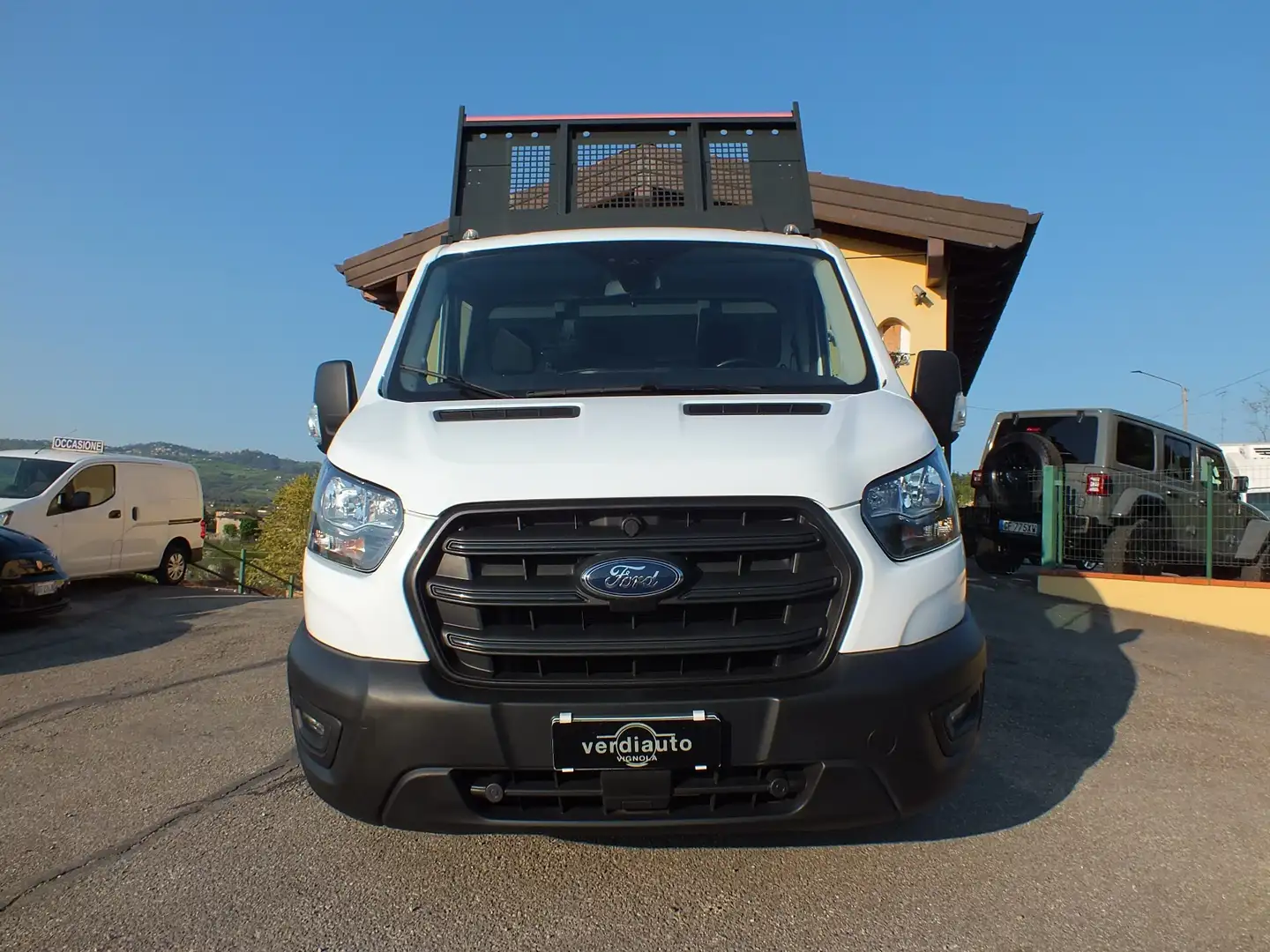 Ford Transit 350 2.0TDCi 130CV RIBALTABILE TRILAT. SCATTOLINI Bianco - 2