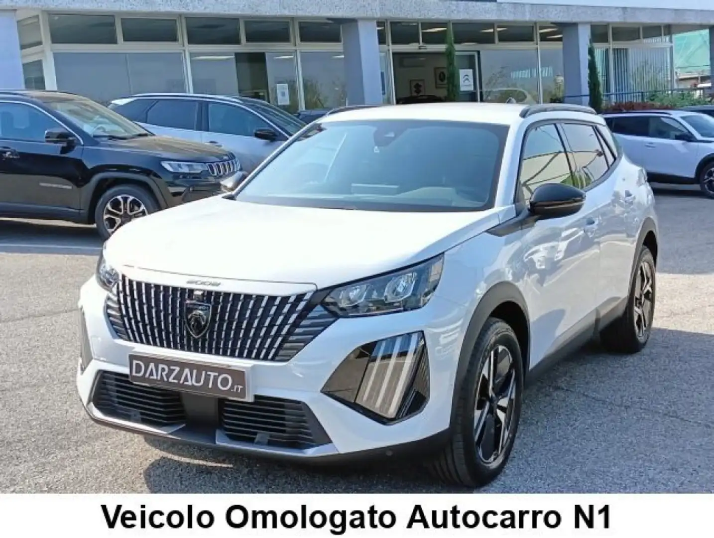 Peugeot 2008 N1 100 Turbo Gpl S&S Allure Autocarro Білий - 1