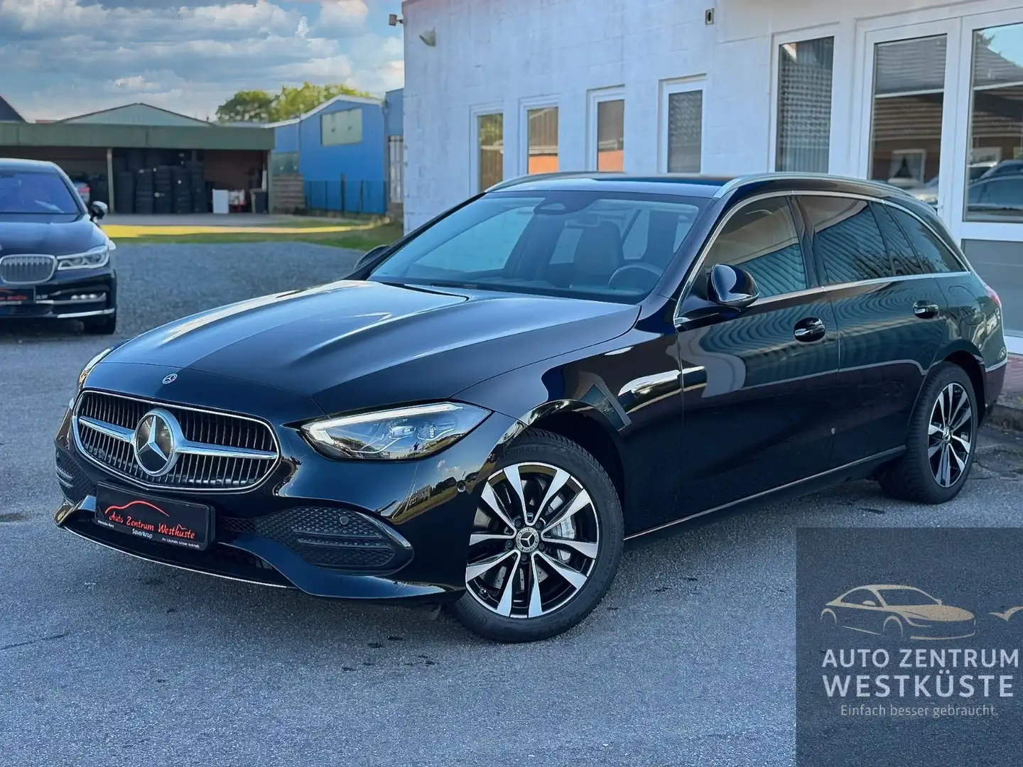 Mercedes-Benz C 300 T e Avantgarde AHK Burmester Kamera Navi Negro - 1