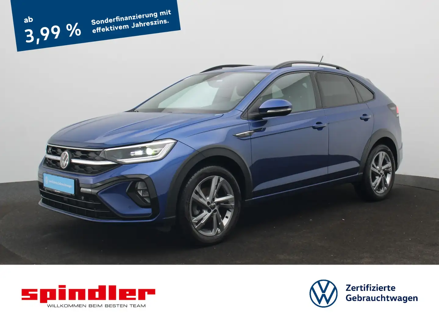 Volkswagen Taigo R-Line 1.0TSI DSG / IQ.Drive, Matrix, Navi Blau - 1