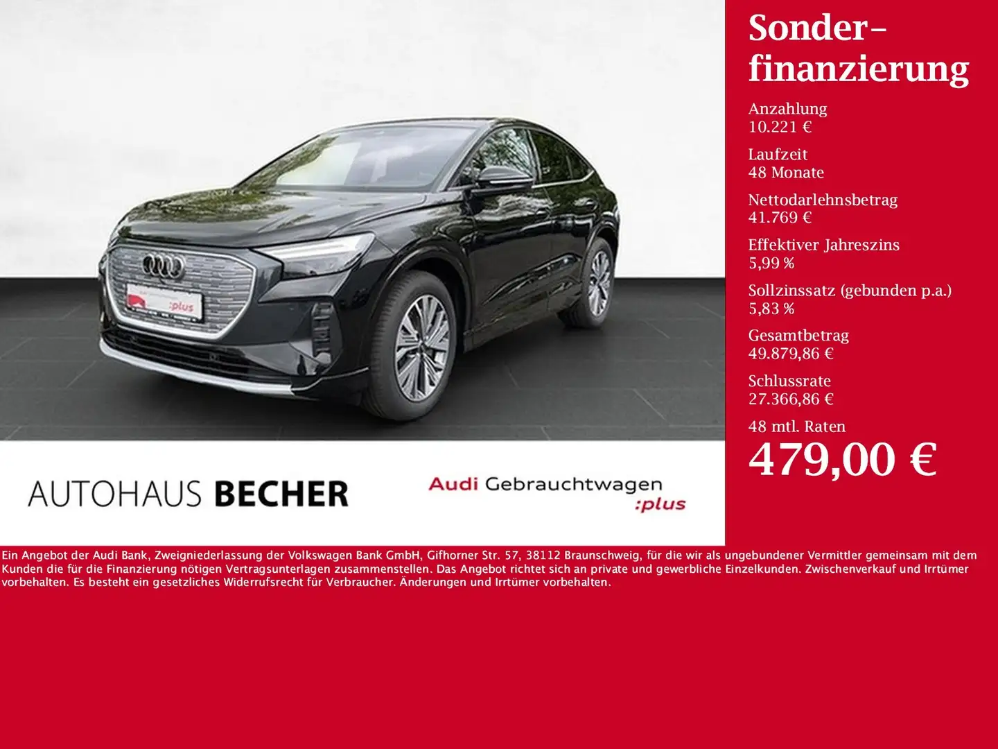 Audi 50 e-tron quattro /Navi/Pano/Rückfahrk/LED/ Schwarz - 1