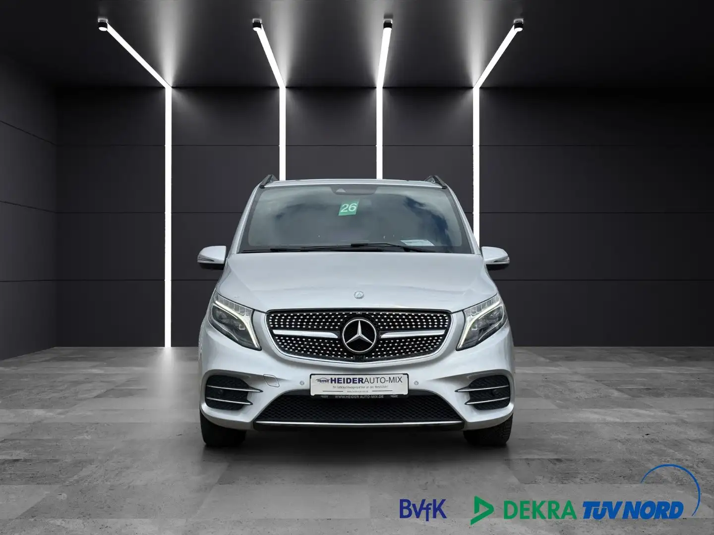 Mercedes-Benz V 250 d LANG EDITION AMG-LINE NAVI|KAMERA|LED|AHK Silber - 2