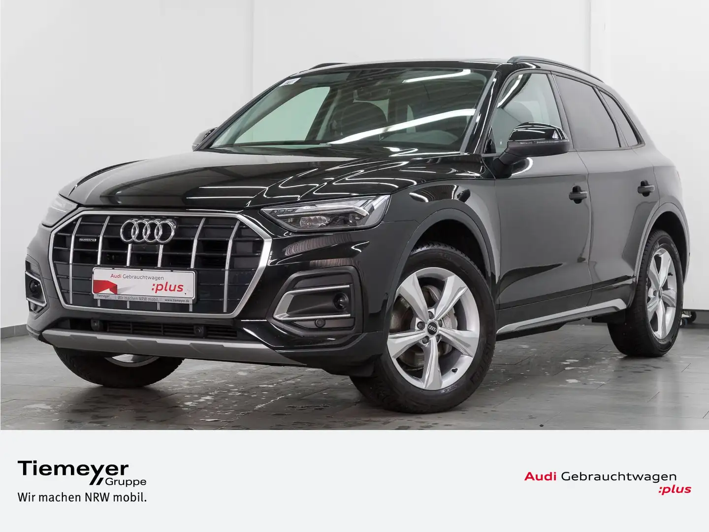 Audi Q5 45 TFSI Q ADVANCED PANO LEDER AHK 360° Schwarz - 1