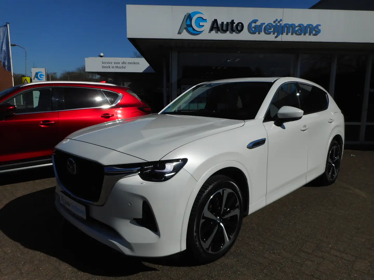 Mazda CX-60 2.5 e-SkyActiv PHEV Takumi Panorama dak Bianco - 1