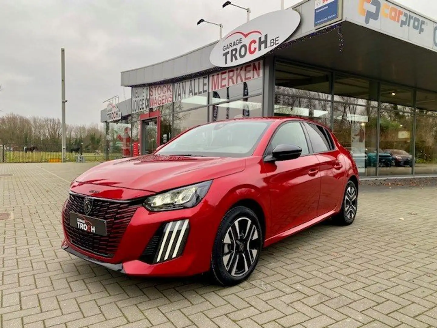 Peugeot 208 208 1.2 Hybrid 110PK e-DSC6 Allure Sensoren V&A .. Rouge - 1