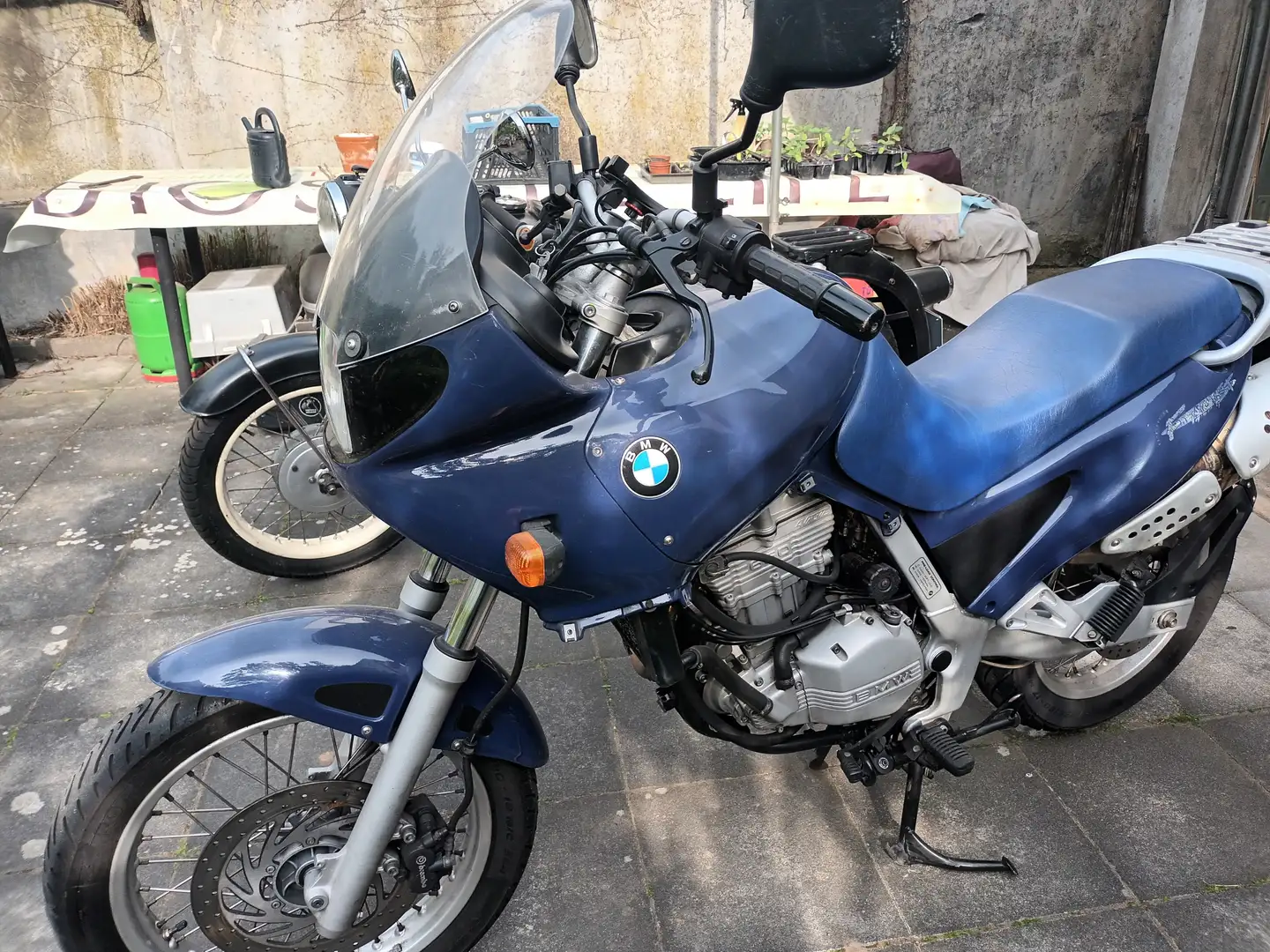 BMW F 650 ST Straßenversion Kék - 2