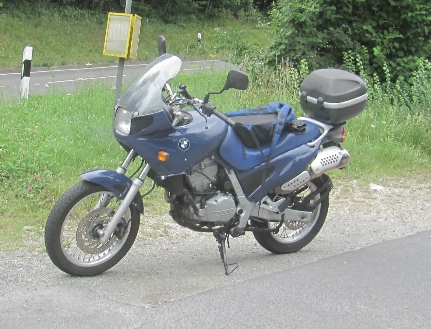BMW F 650 ST Straßenversion Kék - 1