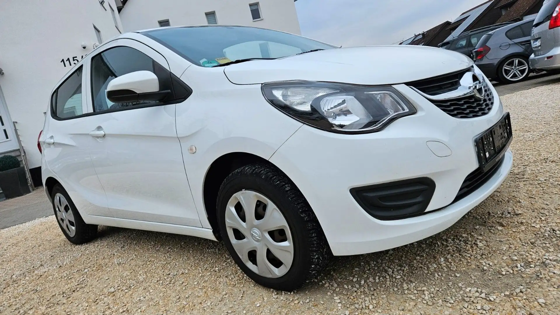 Opel Karl TÜV+ GARANTIE+SITZH+1HAND+KLIMA+5TÜRIG Blanc - 1