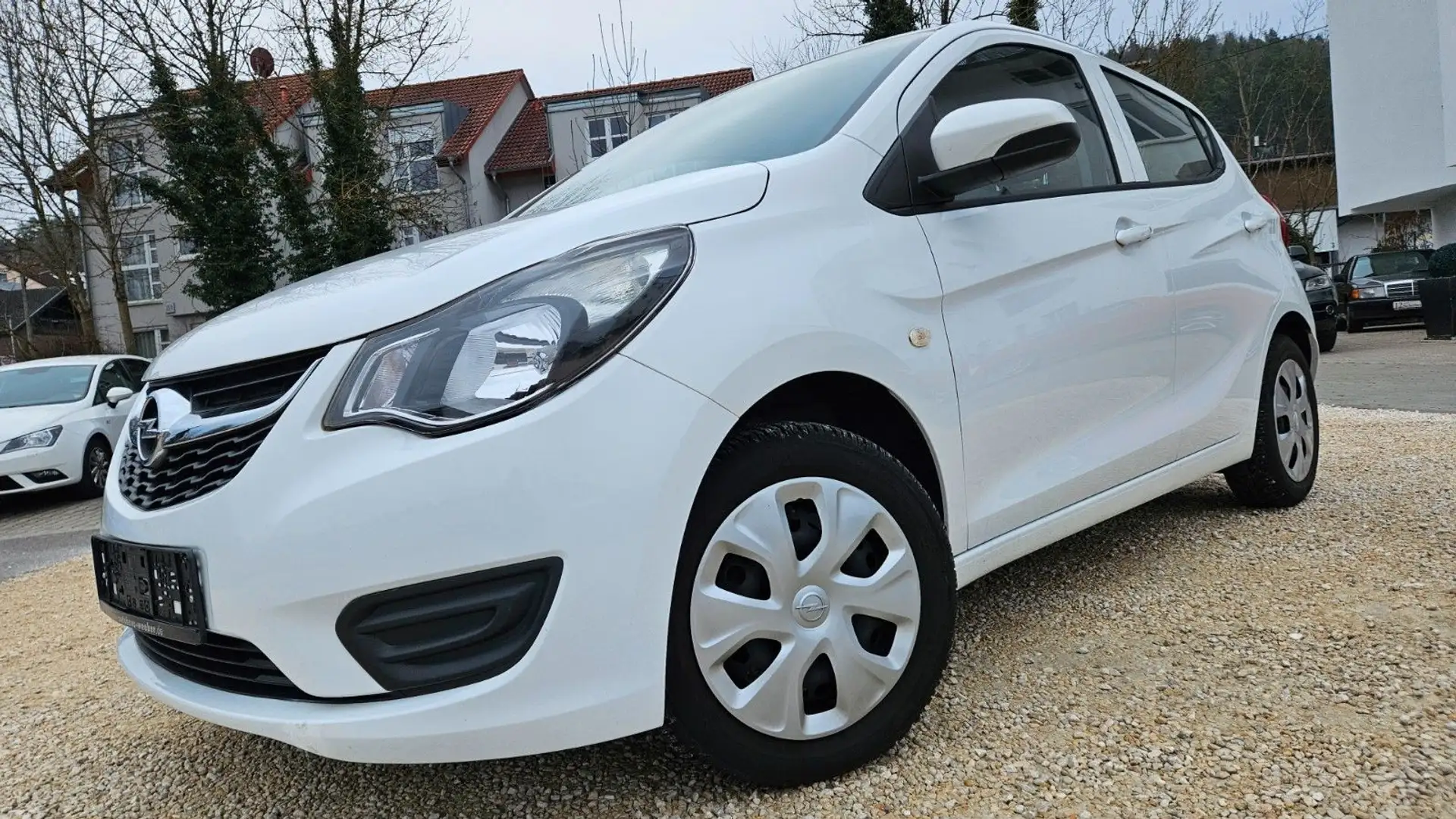 Opel Karl TÜV+ GARANTIE+SITZH+1HAND+KLIMA+5TÜRIG Blanc - 2