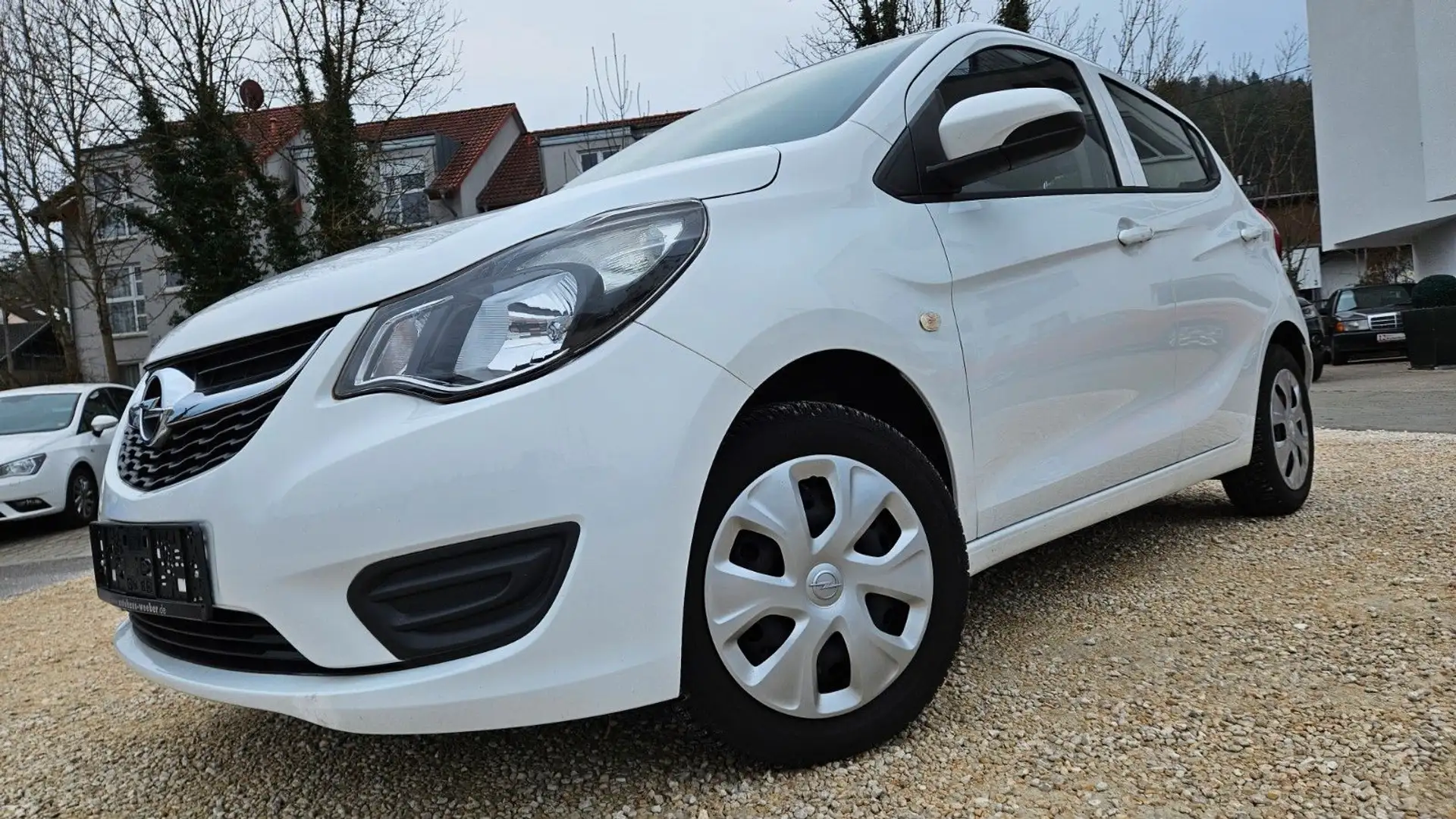 Opel Karl TÜV+ GARANTIE+SITZH+1HAND+KLIMA+5TÜRIG Weiß - 1