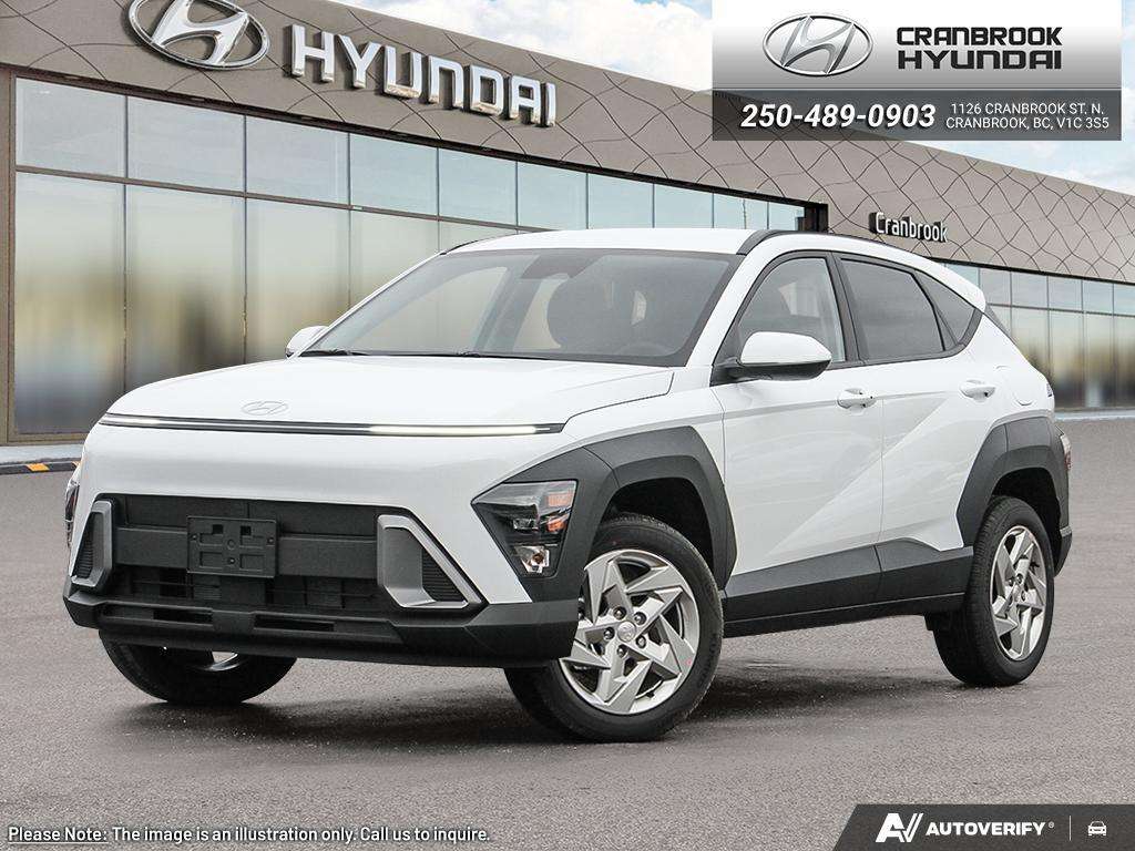 White 2026 Hyundai Kona SUV / Crossover Automatic