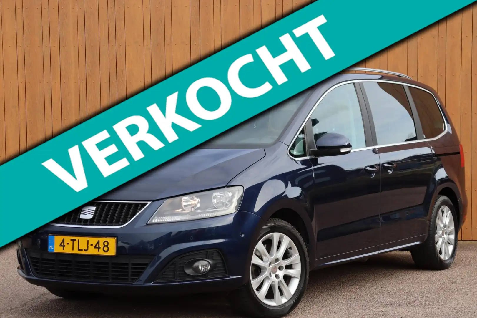 SEAT Alhambra 1.4 TSI Businessline Executive 8000netto 7persoons Blauw - 1