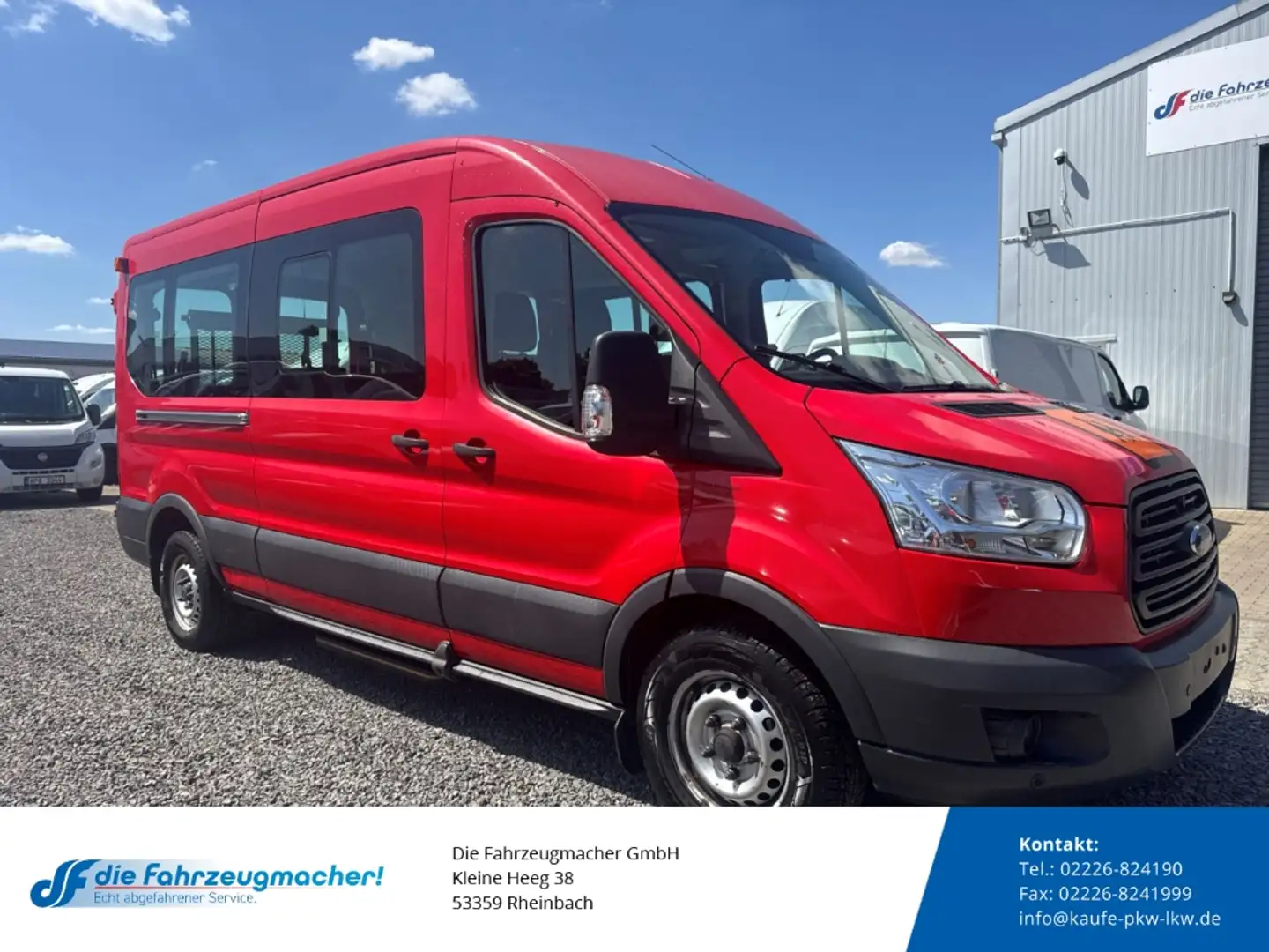 Ford Transit Kombi 350 L3 Trend 2.2 TDCi DPF *1907 *KLIMA Rot - 1