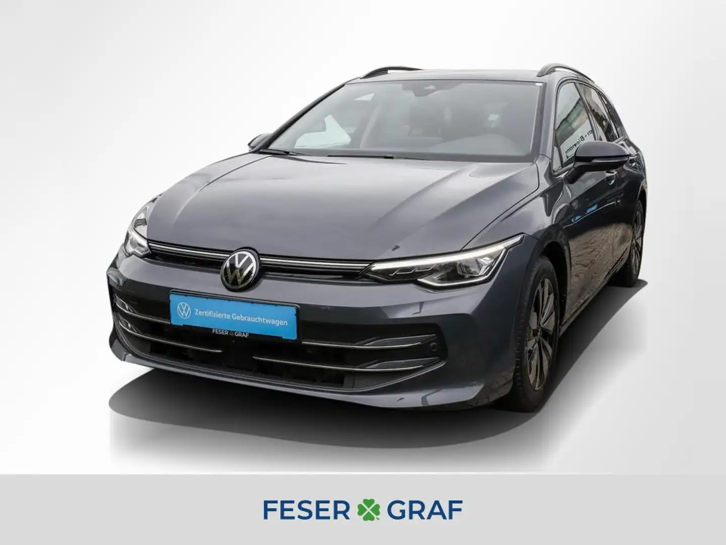 Volkswagen Golf 8 Var. 1.5 TSI Goal 360° ACC AHK LED Navi Grau - 1