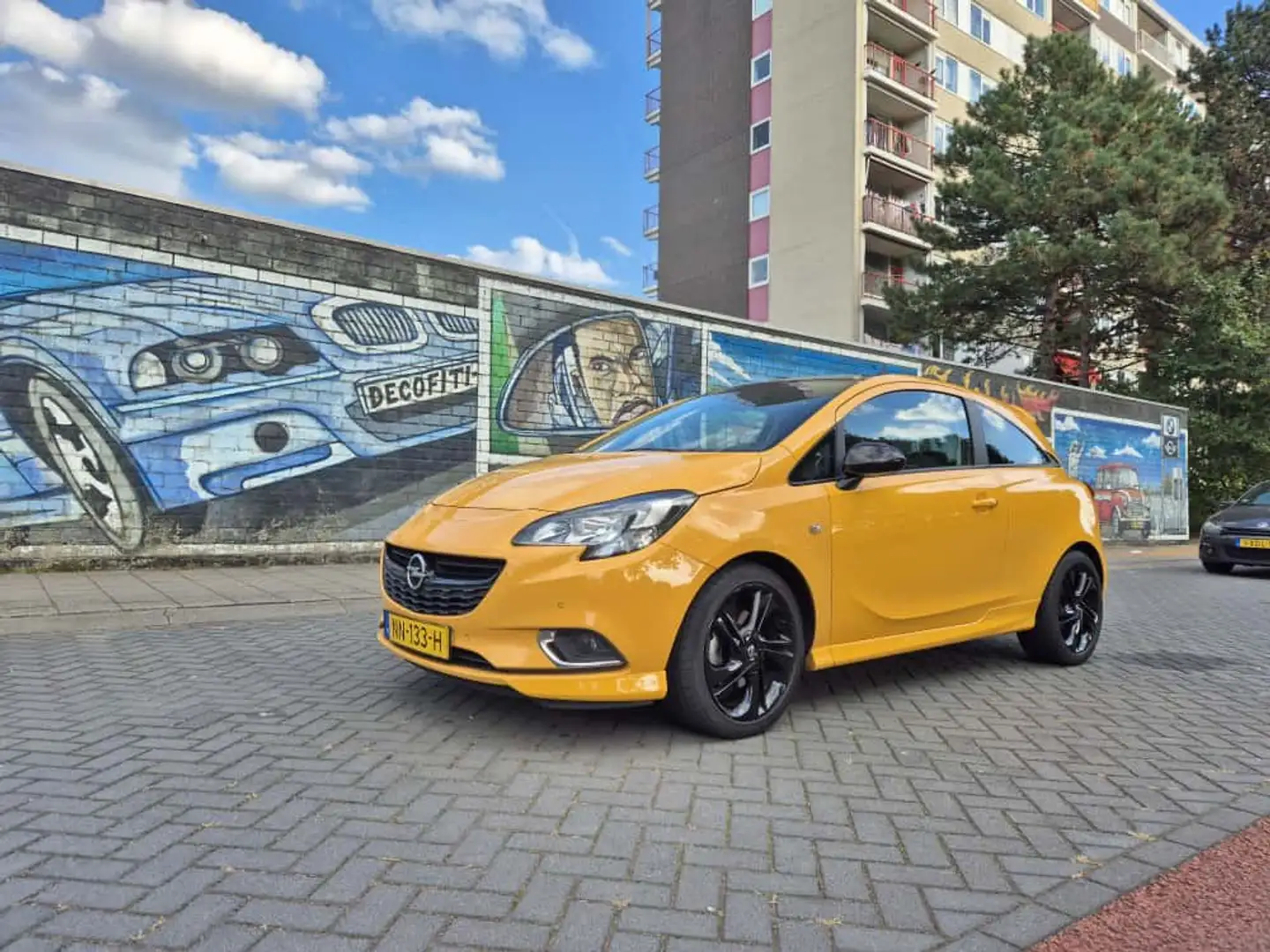 Opel Corsa Corsa 1.0 Turbo OPC Line Color Edition Oranje - 1