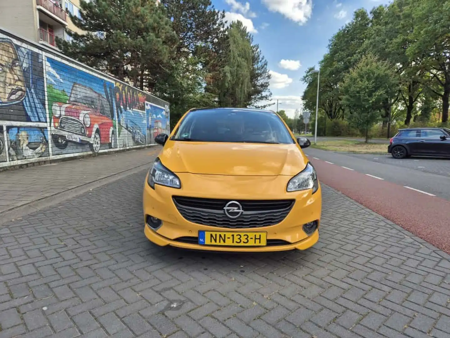 Opel Corsa Corsa 1.0 Turbo OPC Line Color Edition Oranje - 2