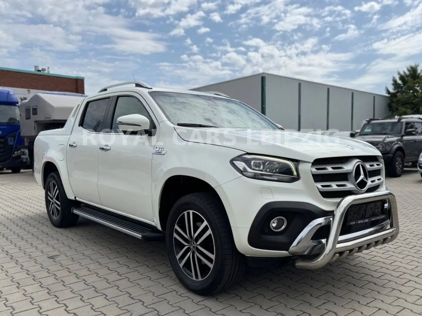 Mercedes-Benz X 350 d 4M|Leder|LED|360°|Navi|AHK|Spurhalteassi Weiß - 1
