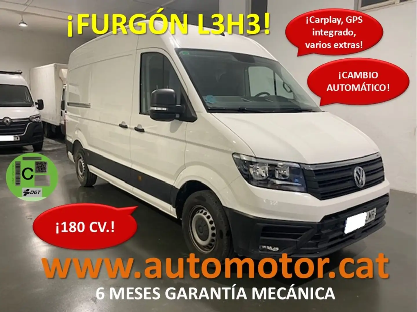 Volkswagen Crafter 35 Furgon BM TA L3H3 2.0TDI 130kW Auto Blanco - 1