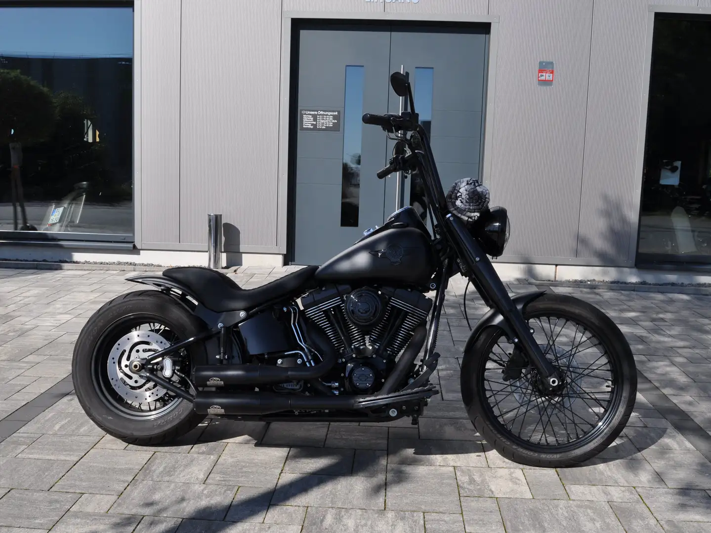 Harley-Davidson Heritage Softail mit Mega Umbau sehr viele Extras Černá - 1