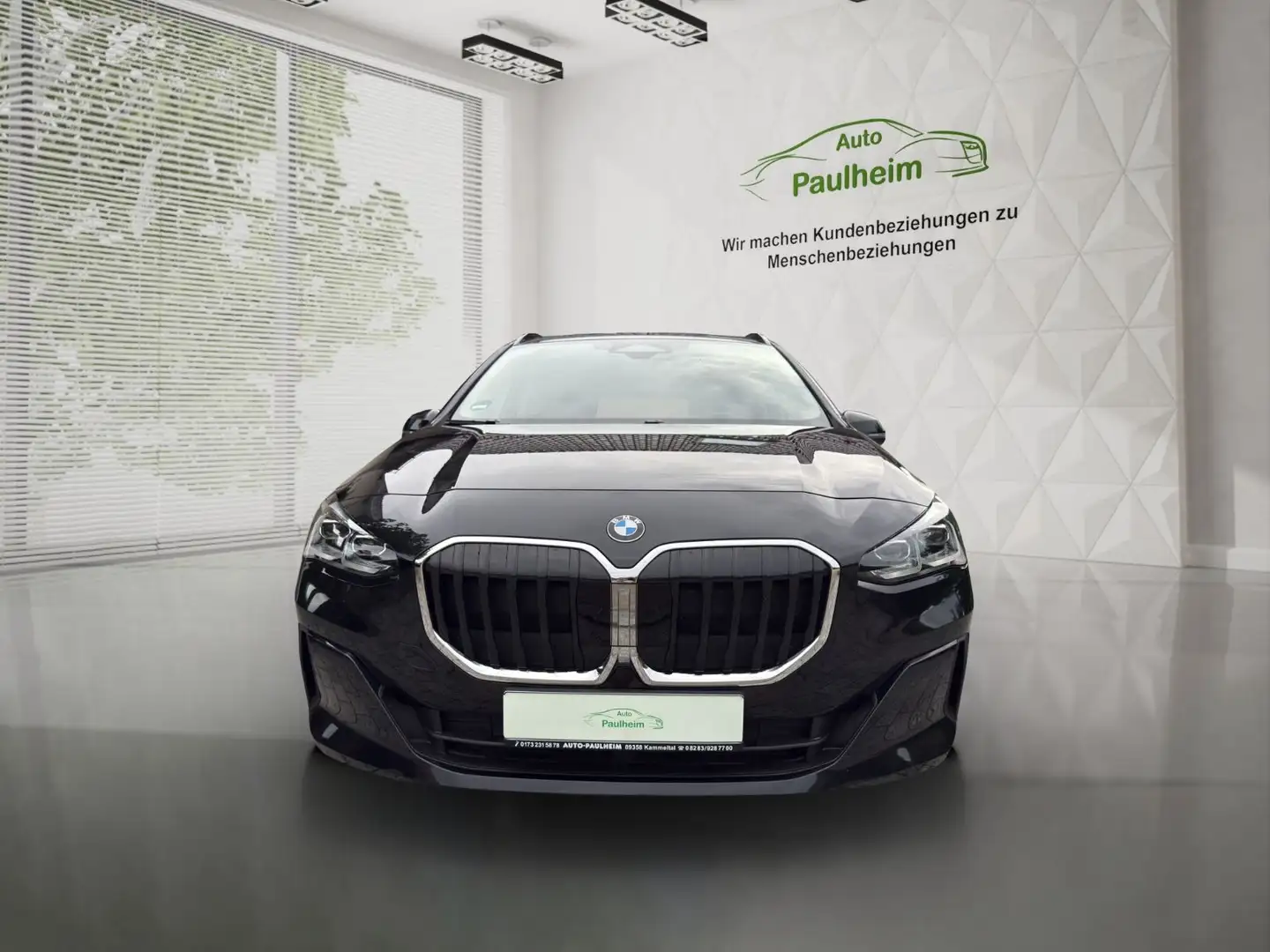 BMW 220 220i ACTIVE TOURER LUXURY LINE»AdLED»EL.AHK»LHZ Schwarz - 2