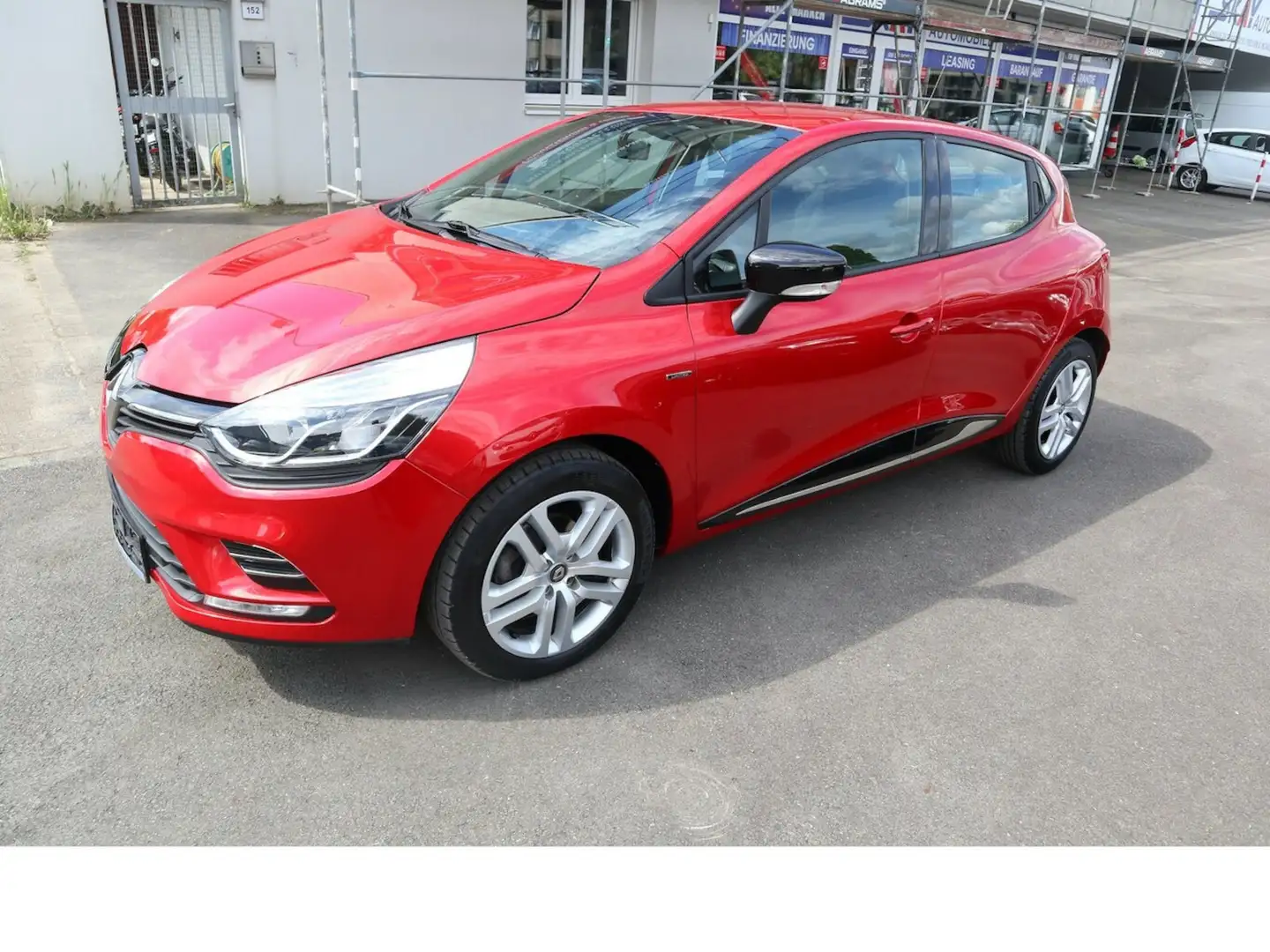 Renault Clio Limited Navi Tempo PDC Scheckheftgepflegt Rood - 2