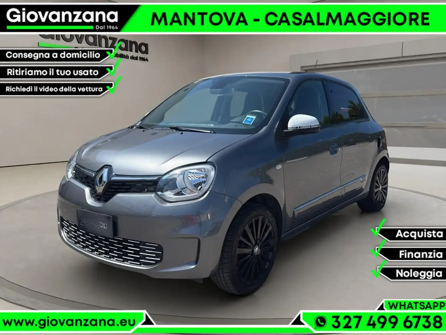 Renault Twingo Urban Night 22kWh NEOPATENTATI Grijs - 1