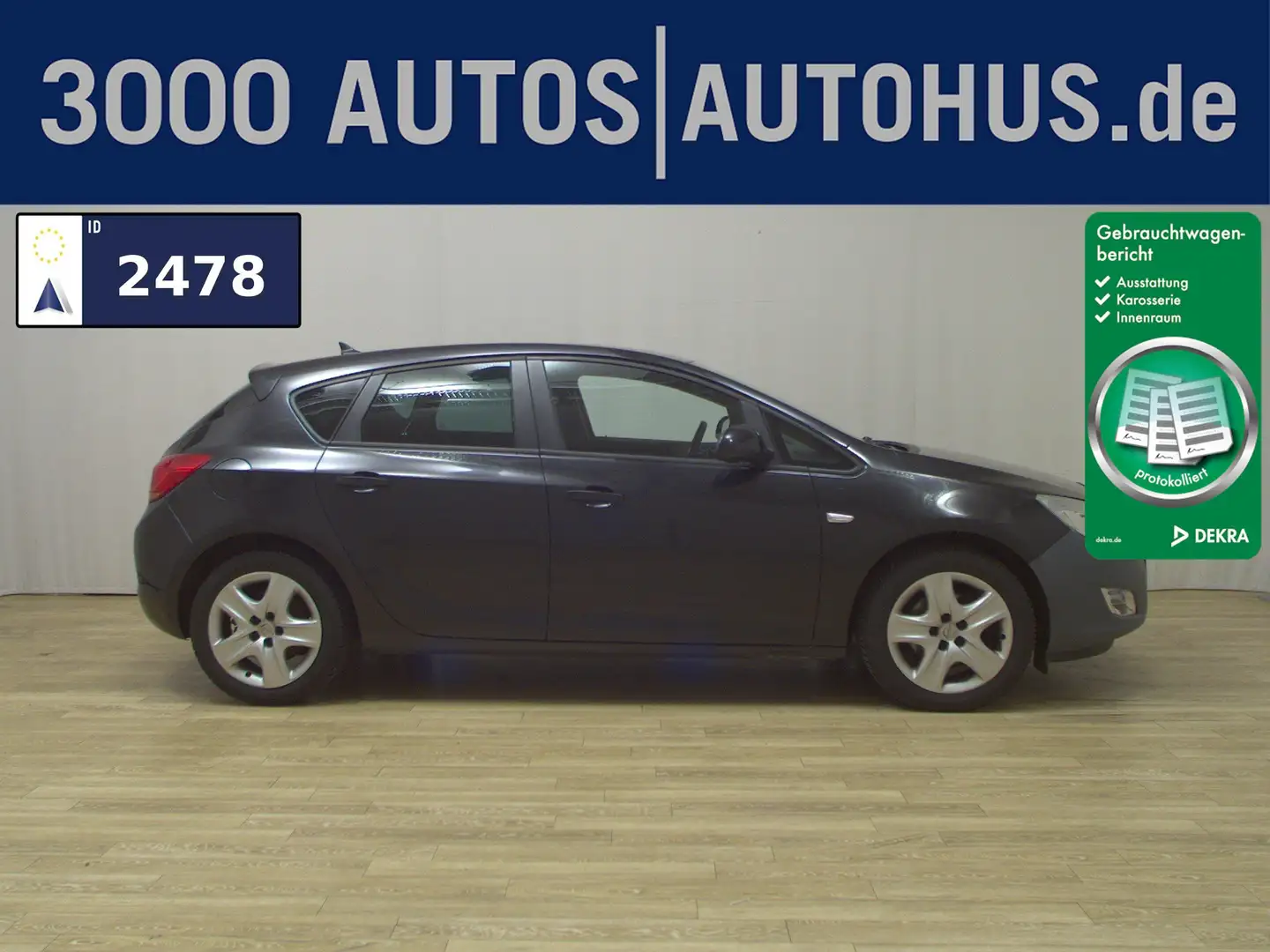 Opel Astra 1.7 CDTI Navi Klima USB HU 11/27 Grau - 1