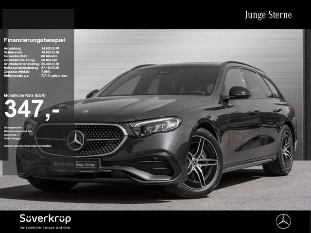 Mercedes-Benz E 200 T , AMG NIGHT AHK DISTR KAMERA PANO SPUR
