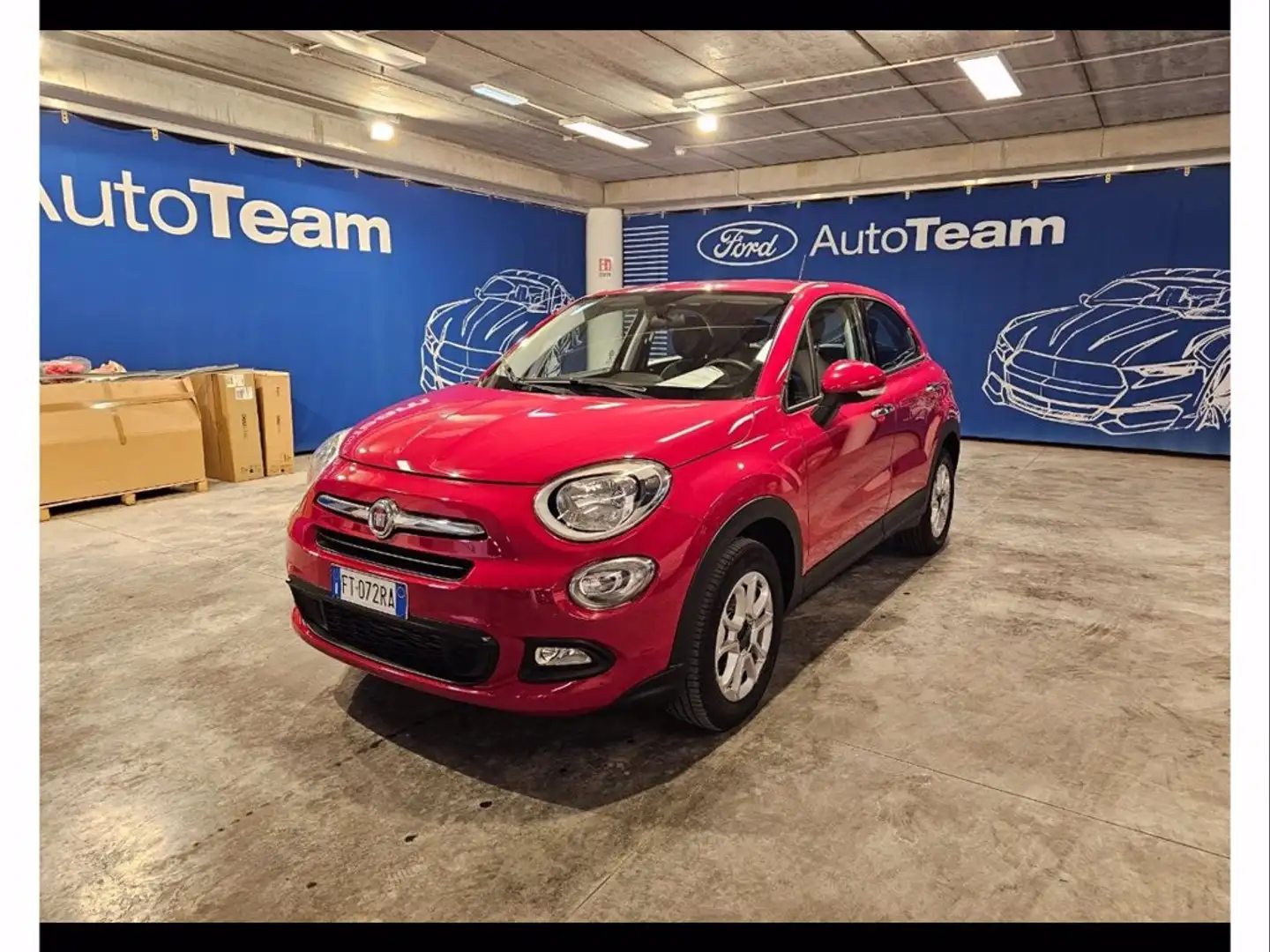 Fiat 500X 1.6 mjt pop star 4x2 120cv my18 Rosso - 1