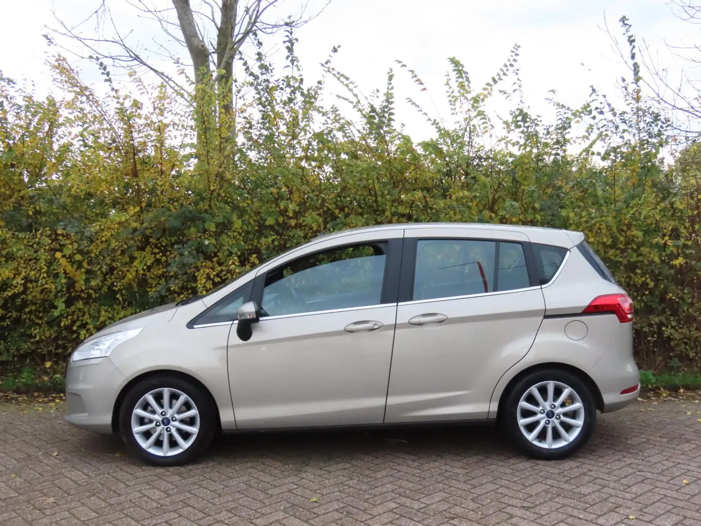 Ford B-Max 1.0 EcoBoost Titanium *1e EIG ! *Cruise *Navi *Cam Grijs - 2