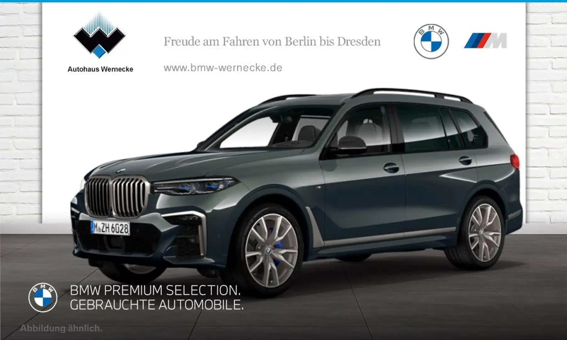 BMW X7 M 50i Gestiksteuerung Head-Up HK HiFi DAB AHK Gri - 1