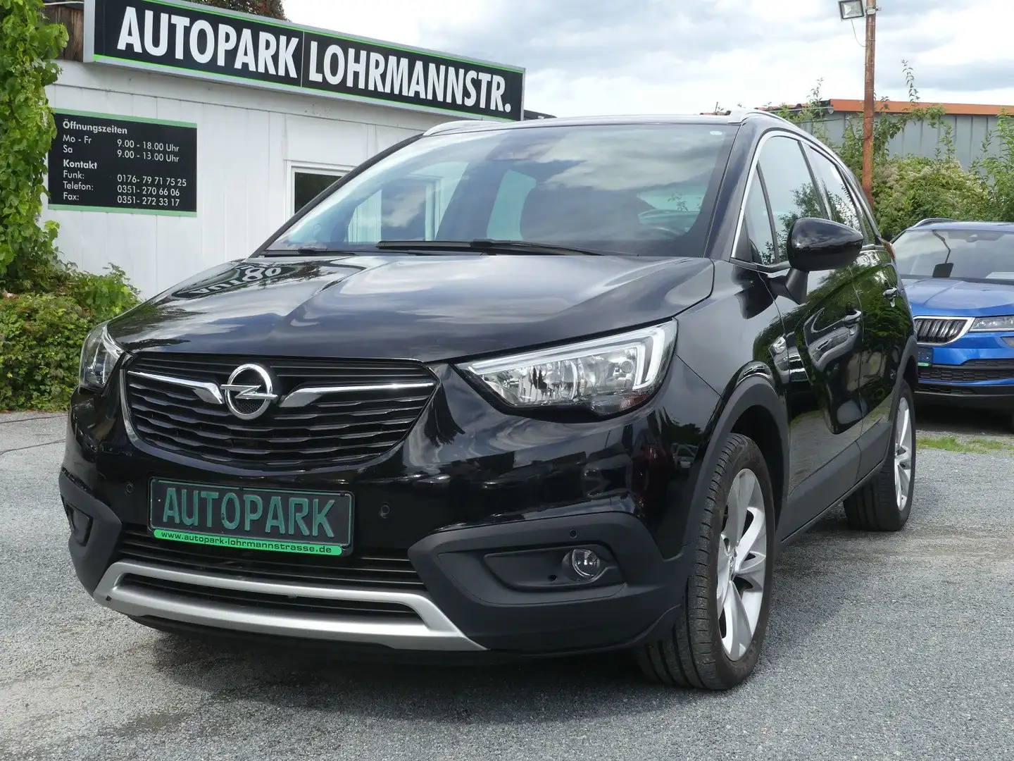 Opel Crossland X *SH-gepfl*1.Hand*Nr.03 Noir - 1