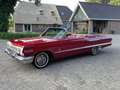 Chevrolet Impala SS Convertible 1963 Gerestaureerd NL-kenteken Rosso - thumbnail 3