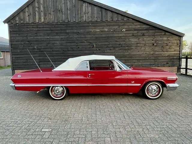 Chevrolet Impala SS Convertible 1963 Gerestaureerd NL-kenteken
