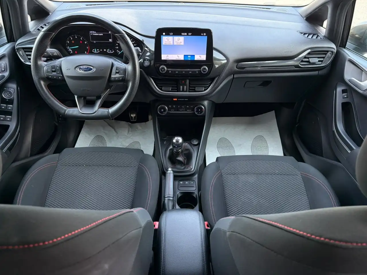 Ford Fiesta 1.0 EcoBoost Hybrid 125CV S&S ST-Line, миниатюра 12