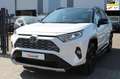 Toyota RAV 4 2.5 Hybrid AWD Bi-Tone 360 Leer Trekhaak! Wit - thumbnail 1