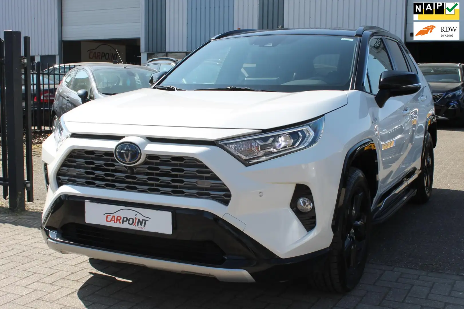 Toyota RAV 4 2.5 Hybrid AWD Bi-Tone 360 Leer Trekhaak! Blanc - 1