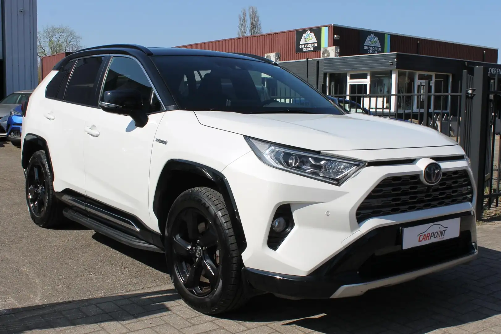 Toyota RAV 4 2.5 Hybrid AWD Bi-Tone 360 Leer Trekhaak! Blanc - 2