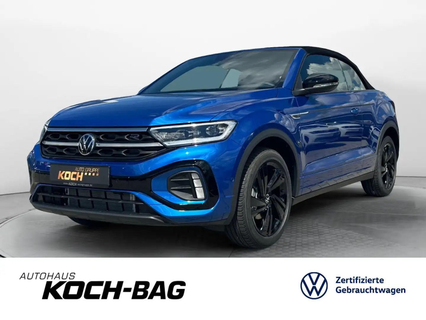Volkswagen T-Roc 1.5TSI R-Line DSG Black-Style Na Blau - 1