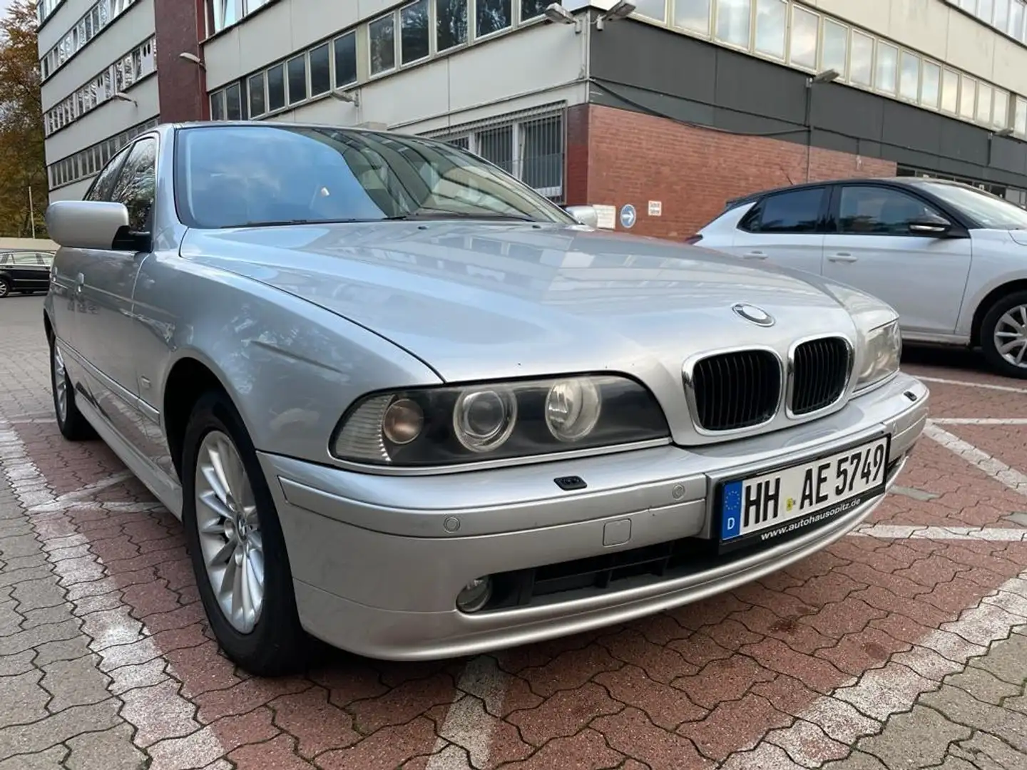 BMW 525 525d Argent - 1