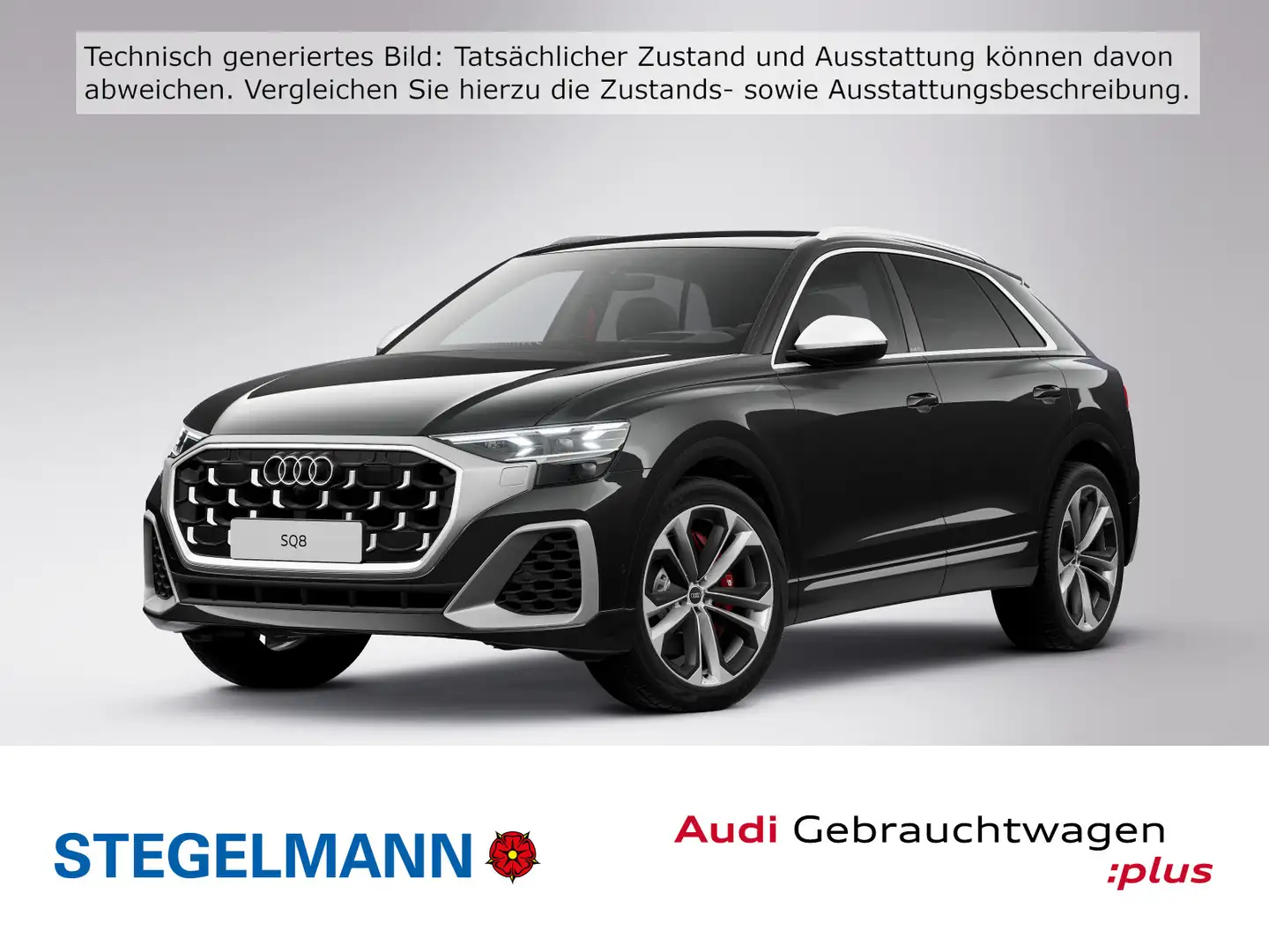 Audi SQ8 Matrix*AHK*Head_up Schwarz - 1