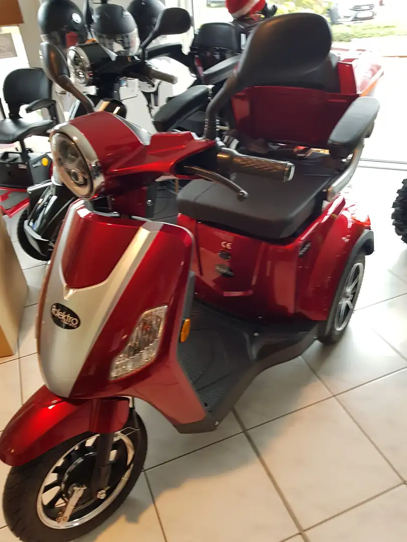 Sonstige Marken A+M Trike Rolektro E-Trike 25V.2 Senjorenfahrzeug Rot - 1