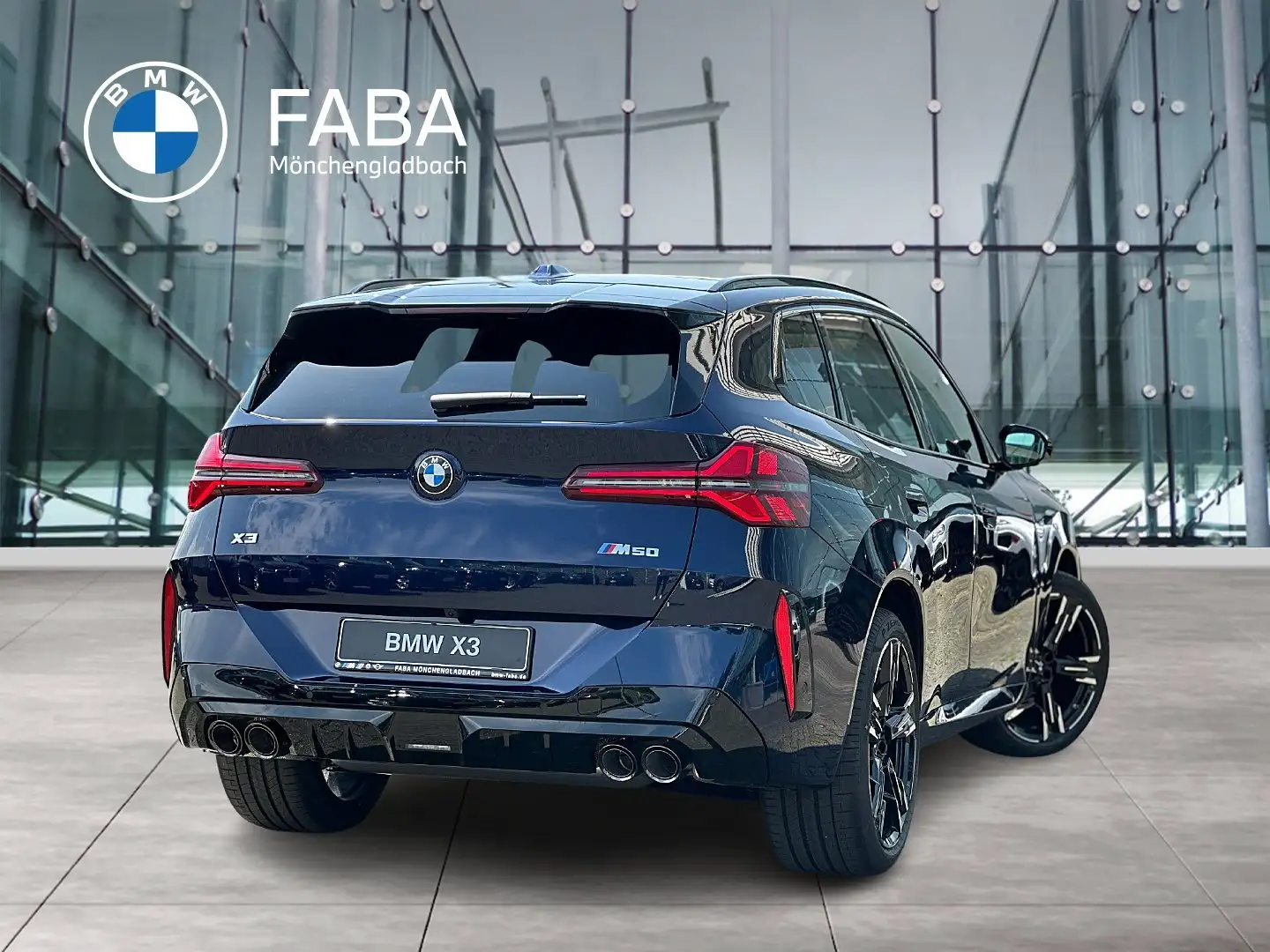 BMW X3 M 50 xDrive Sportpaket HK HiFi DAB LED RFK Blau - 2