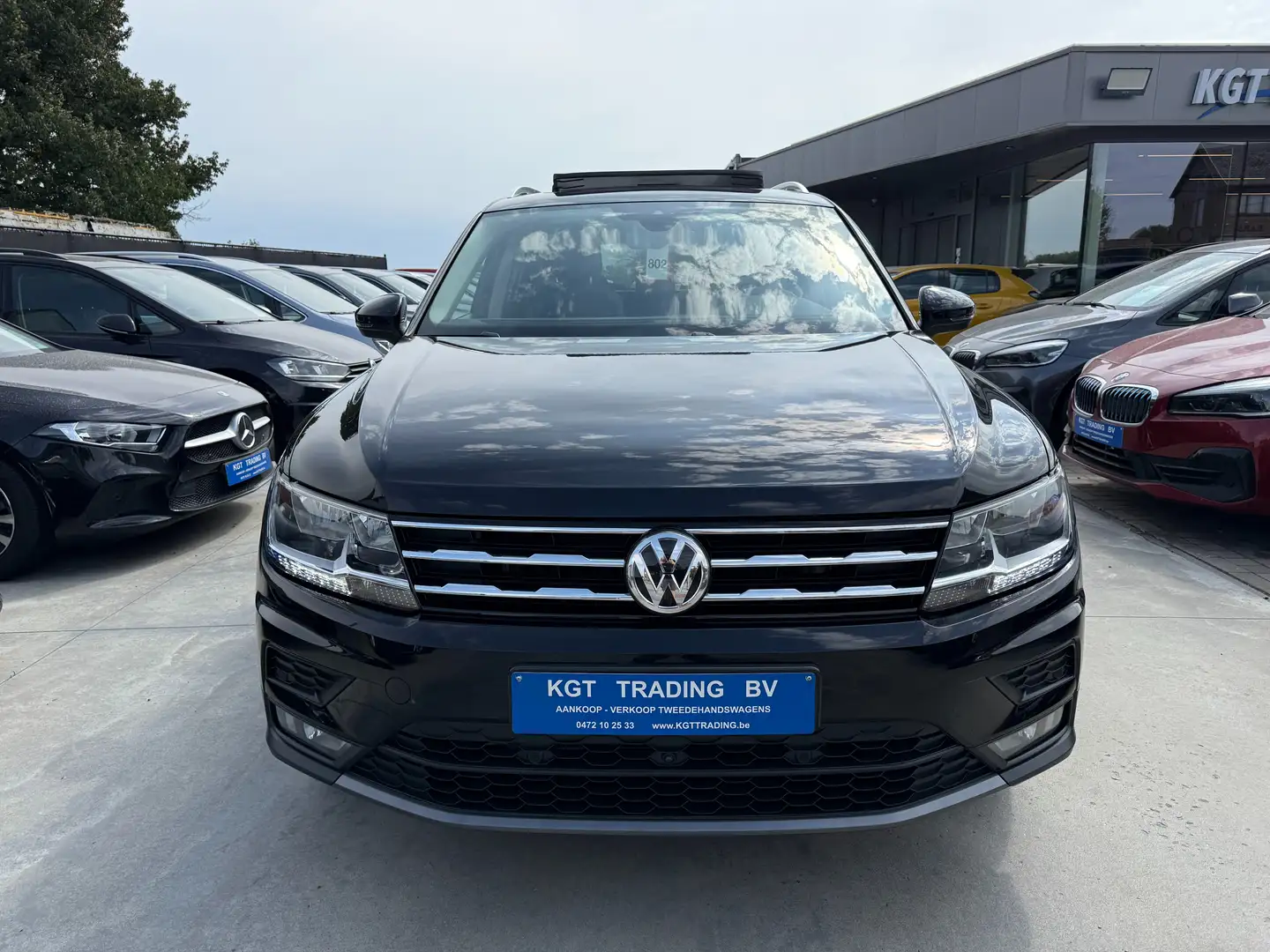 Volkswagen Tiguan Allspace 2.0TDI 7 ZIT NAVI LEDER OPENDAK 360 CAMERA CARPLAY Noir - 2