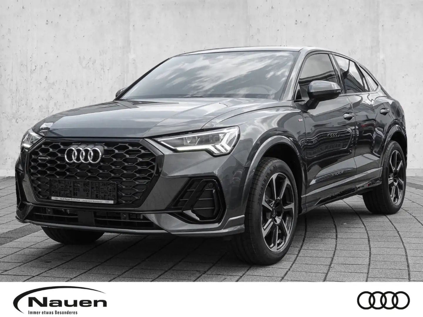Audi Q3 Sportback S line 40 TFSI quattro *AHK*PANO* Gris - 1