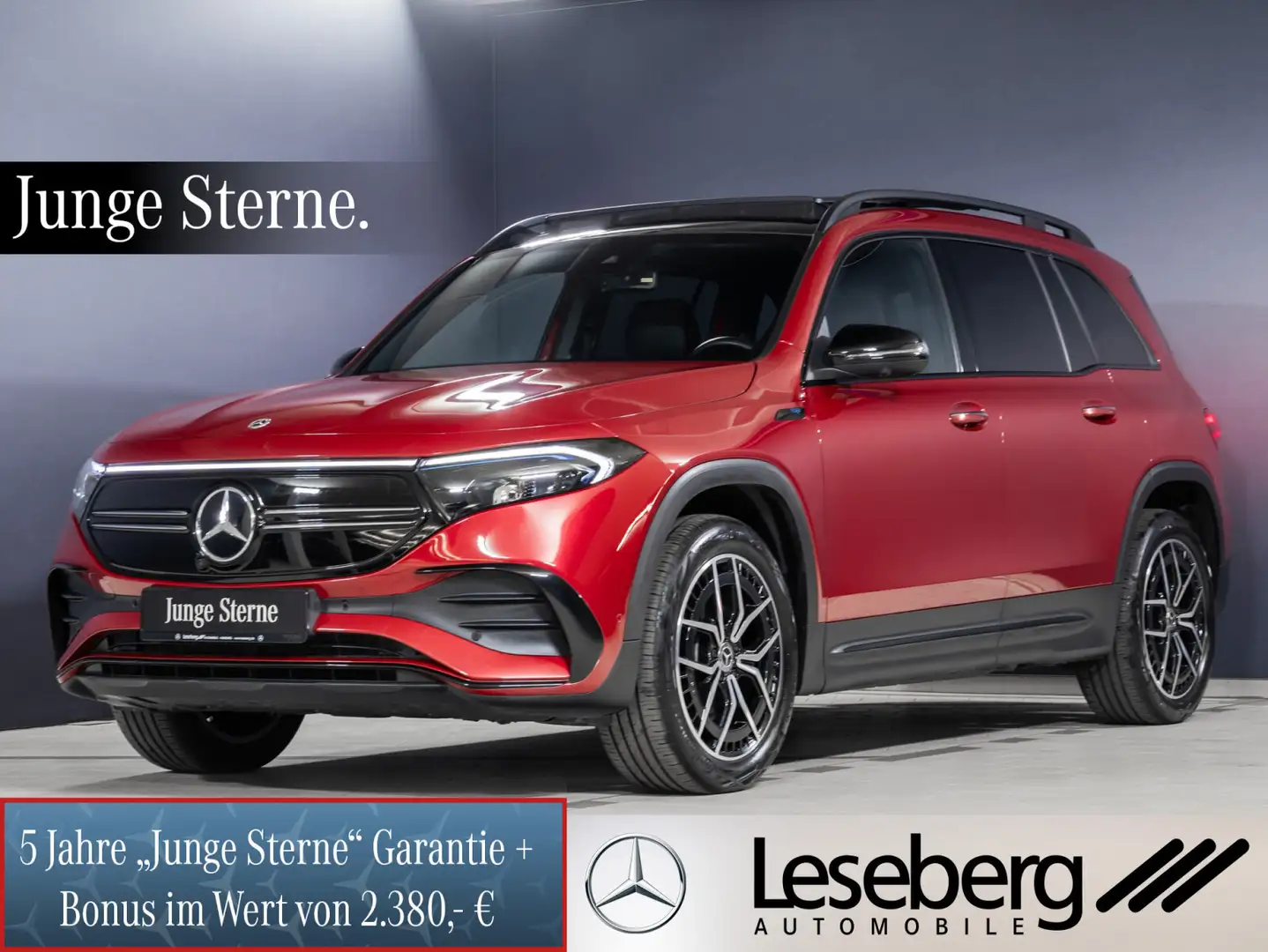 Mercedes-Benz EQB 350 EQB 350 4MATIC AMG LED / Pano / 360° /KEYLESS-Go Rojo - 1