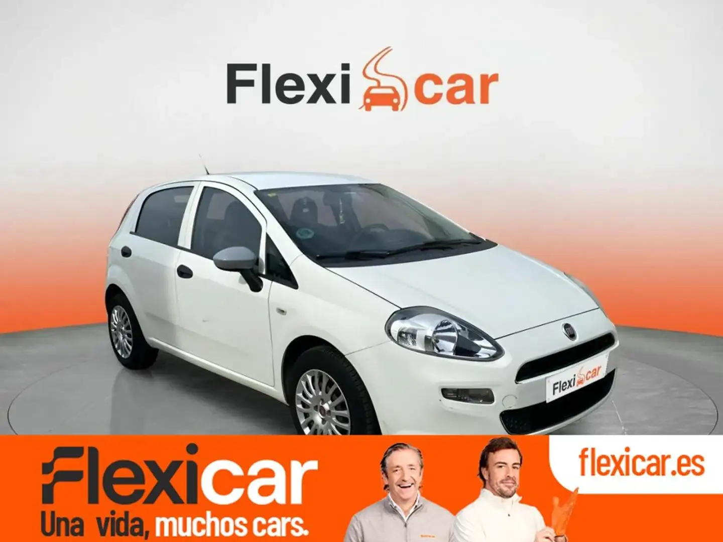 Fiat Punto 1.2 8v Easy 69 CV S&S Gasolina Blanco - 1