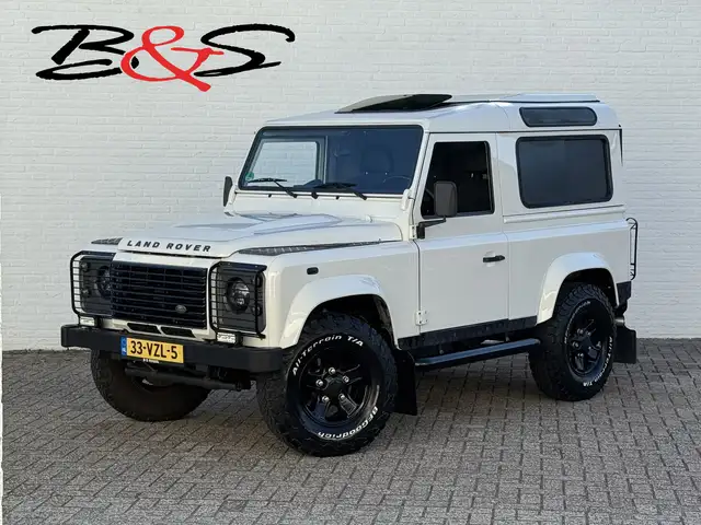 Land Rover Defender 2.4 TD HT 90" E Marge Grijs kenteken Led Trekhaak