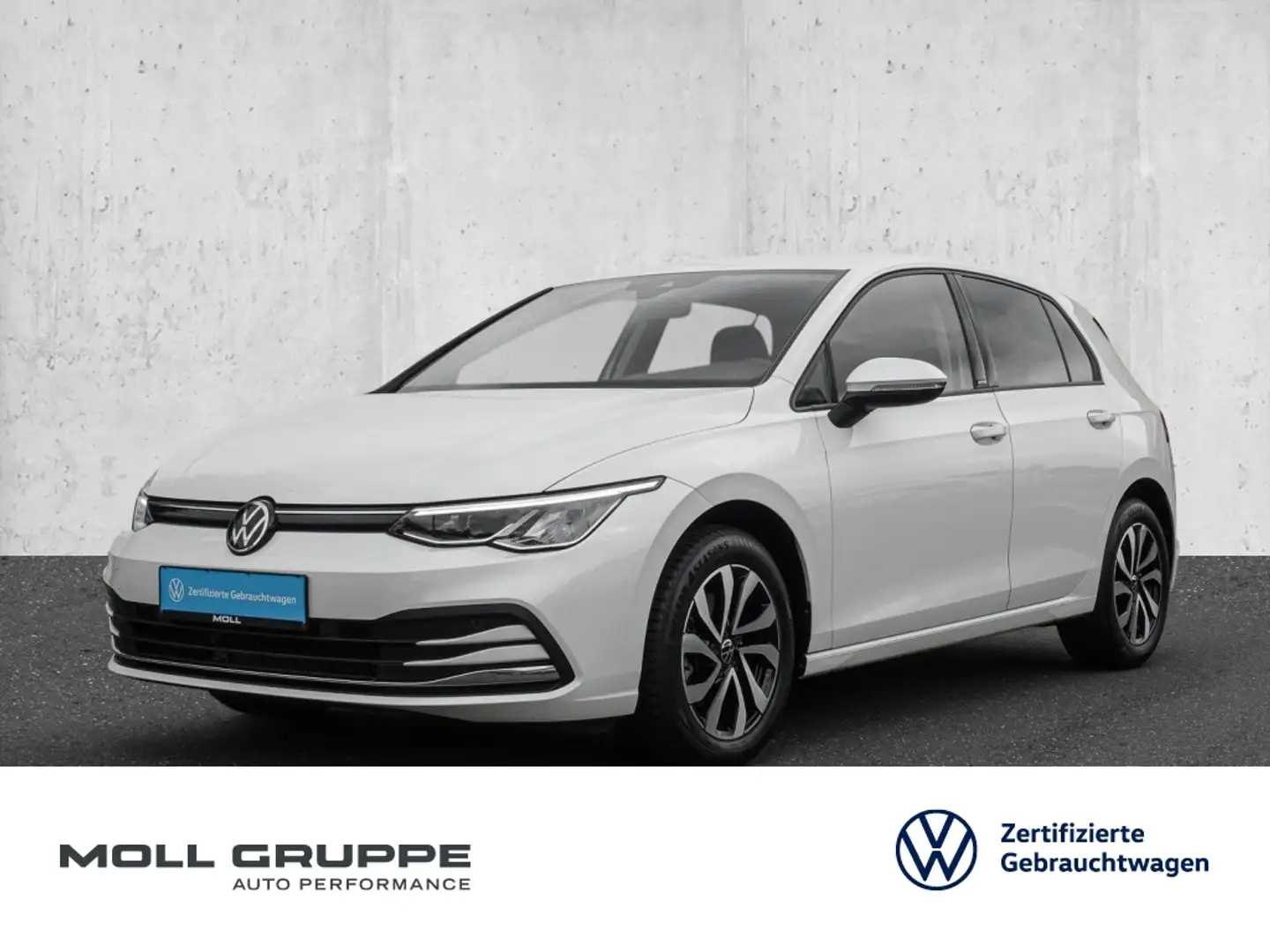 Volkswagen Golf 1.0 TSI Active ACC LED Navi Klimaautomatik Weiß - 1